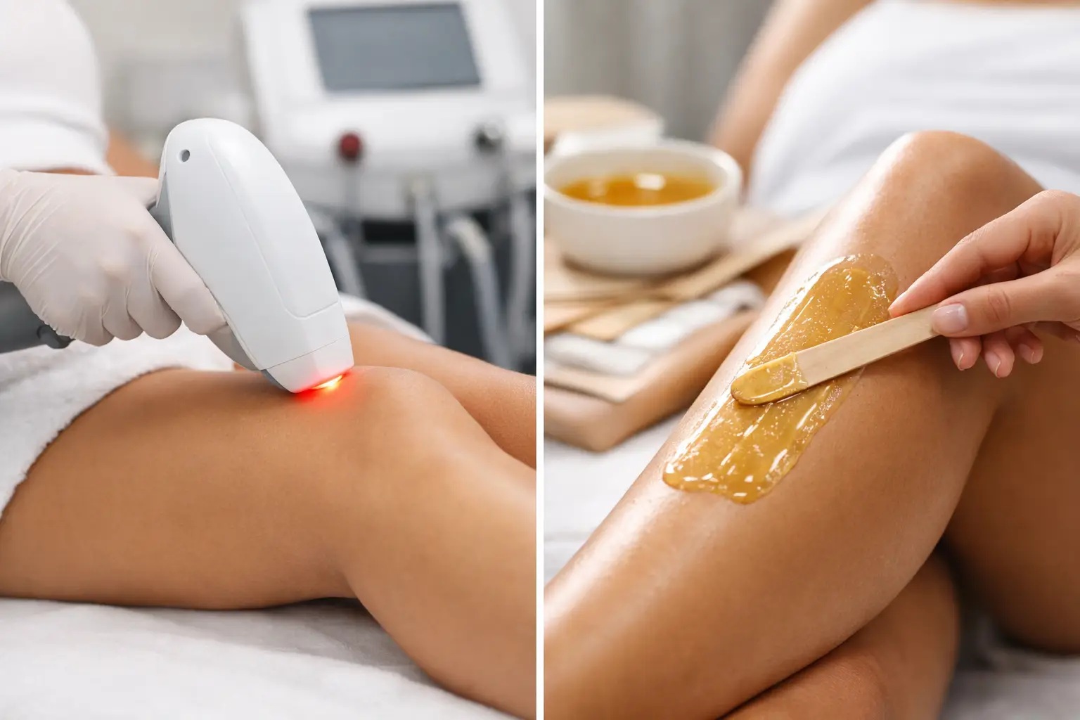Laser Hair Removal vs Waxing : Which Is Better for Long-Term Hair Reduction?